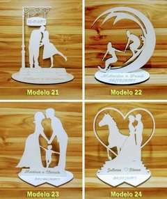 Lembrancinhas de Casamento Personalizadas em MDF - Elegância e Sofisticação para seu Grande Dia!