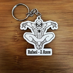 Chaveiros Homem Aranha para Lembrancinhas de Aniversário em MDF