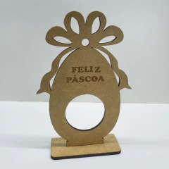 Kit Lembrancinha de Páscoa em MDF Porta Bombom Ovo Feliz Páscoa Personalizado - comprar online