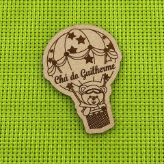 Kit Imãs de Geladeira Ursinho Baloeiro Personalizado MDF Chá de Bebê Maternidade Lembrancinha - comprar online