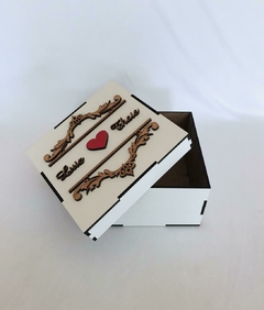 Caixa MDF Personalizada – Ideal para Casamentos, Aniversários e Brindes - comprar online