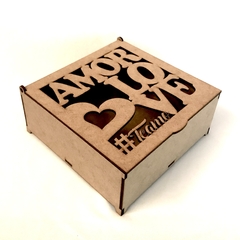 Caixa MDF Personalizada – Ideal para Casamentos, Aniversários e Brindes