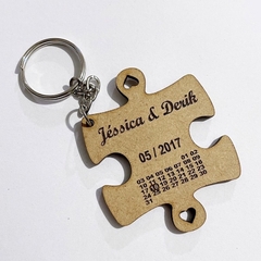 Chaveiros Lembrancinha de Casamento em MDF - comprar online