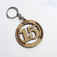 Chaveiros para Lembrancinha Aniversário 15 Anos em MDF - comprar online