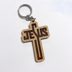 Chaveiros Cruz para Lembrancinhas Religiosas em MDF - comprar online