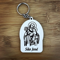 Chaveiros São José para Lembrancinhas Religiosas em MDF - comprar online