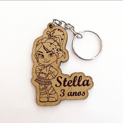 Chaveiros Vanellope para Lembrancinhas de Aniversário em MDF - comprar online