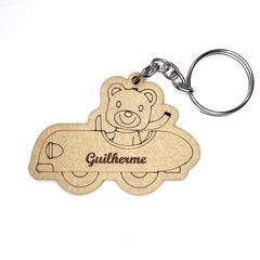 Chaveiros Urso Chárreata para Lembrancinhas de Aniversário em MDF - comprar online