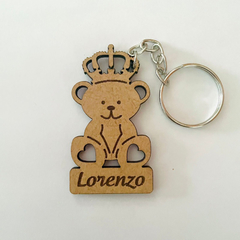 Chaveiros Ursinho Príncipe para Lembrancinhas de Aniversário e Chá de Bebê em MDF - comprar online