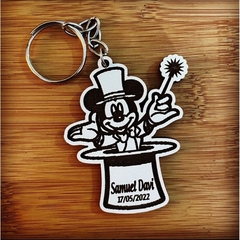Chaveiros Mickey Mágico para Lembrancinhas de Aniversário em MDF