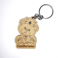 Chaveiros Urso Marinheiro para Lembrancinhas de Aniversário em MDF - comprar online