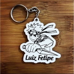 Chaveiros Naruto para Lembrancinhas de Aniversário em MDF