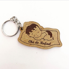Chaveiros Bebê Dormindo para Lembrancinhas de Aniversário e Chá de Bebê em MDF - comprar online