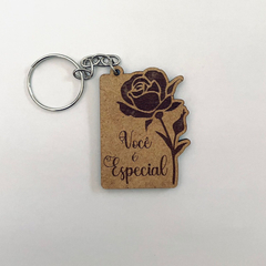 Chaveiros Rosa para Lembrancinhas Religiosas em MDF - comprar online