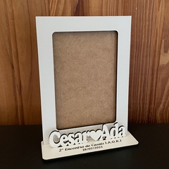 Porta Retrato Encontro de Casais Lembrancinha em MDF - comprar online