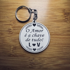 Chaveiros Lembrancinha de Casamento em MDF - comprar online