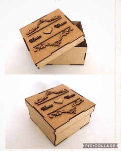 Caixa MDF Personalizada – Ideal para Casamentos, Aniversários e Brindes