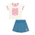 Conjunto Daisy - Cream / Baby Blue