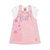 Conjunto Summer - Rosa / Branco