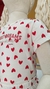Pijama conjunto - Coração - loja online