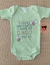 Body Manga Curta - Tininha kids