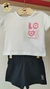 Conjunto Love - comprar online