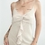 vestido vintage nude - comprar online