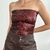 Blusa Zara lantejoulas