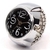Relógio de dedo punk vintage mini pulseira elástica liga relógios casal anéi na internet
