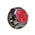 Relógio de dedo punk vintage mini pulseira elástica liga relógios casal anéi - ROSA DE SAROM