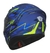 casco punto extremo 978 Azul mate - Puntoextremo, cascos, indumentaria y accesorios para motociclistas