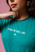 T-Shirt - Antes de tudo, ore (Alto Relevo) - Verde Bandeira - Maeva Modas