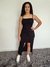 Vestido Alice alça fina detalhe de sobreposição - loja online