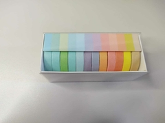 Washi Tape Pastel - 12 cores na internet
