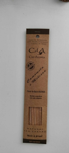 Incenso Vareta Camomila e Melissa CDA