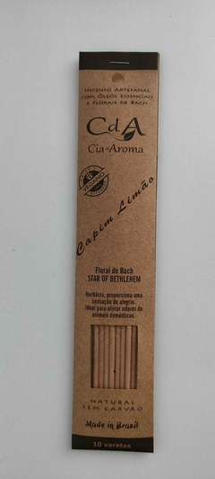 Incenso Vareta capim Limão CDA