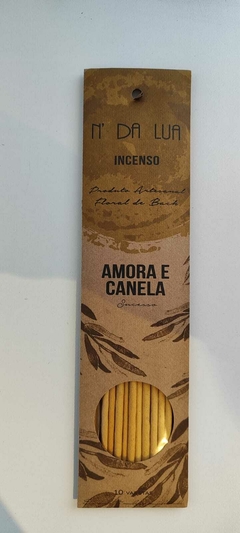 Incenso Artesanal N'da Lua Amora e Canela