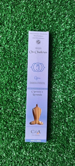 Incenso Vareta Os Chackras - Frontal CDA