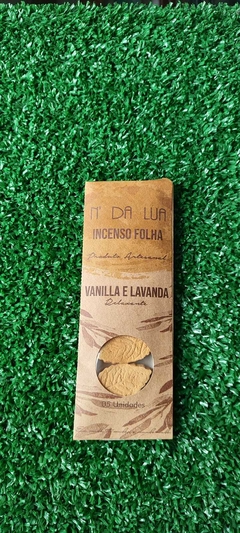 Incenso Folha N'da Lua Vanilla e Lavanda