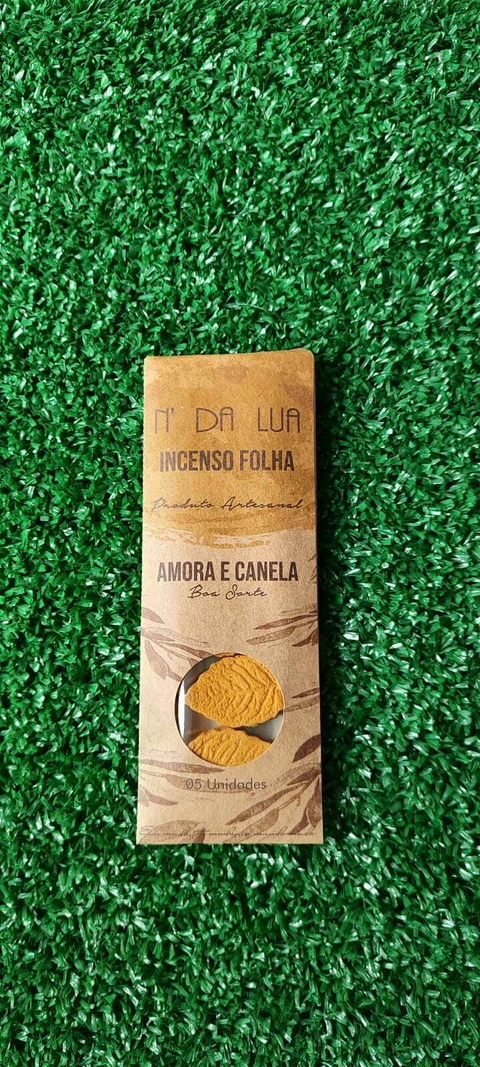 Incenso Folha N'da Lua Amora e Canela