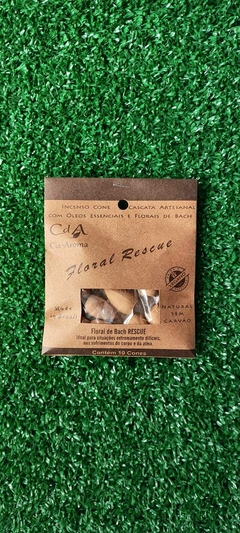 Incenso Cone Cascata Floral Rescue CDA