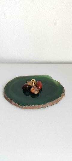 Porta Incenso Ágata - Casa das Pedras - comprar online