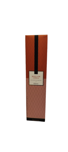 Difusor de Varetas Via Aroma 100ml - Maçã com canela
