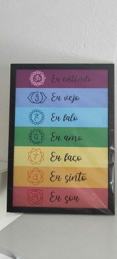Quadro de Parede G - 7 CHACKRAS