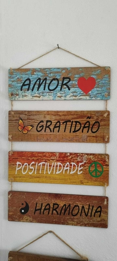 Placa Parede Amor