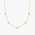 Choker Estrela Brilho Banhado a Ouro