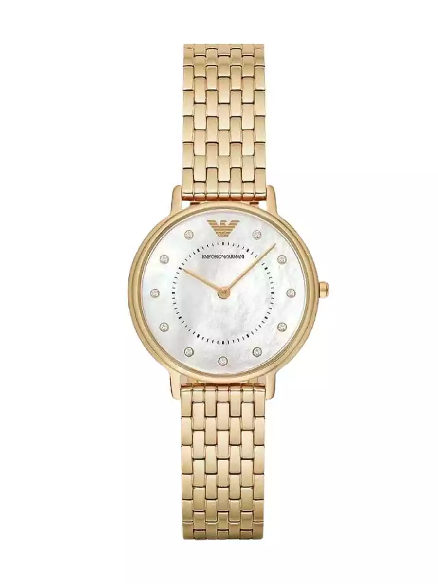 Relogio Emporio Armani Dourado AR11007