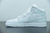 Nike Air Jordan 1 Mid Triple White - use sneakers
