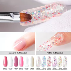 Gel acrílico para extensão de unhas - BellaAparência