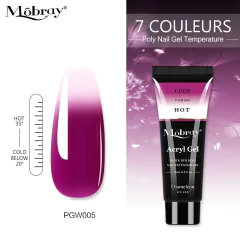 Gel acrílico para extensão de unhas